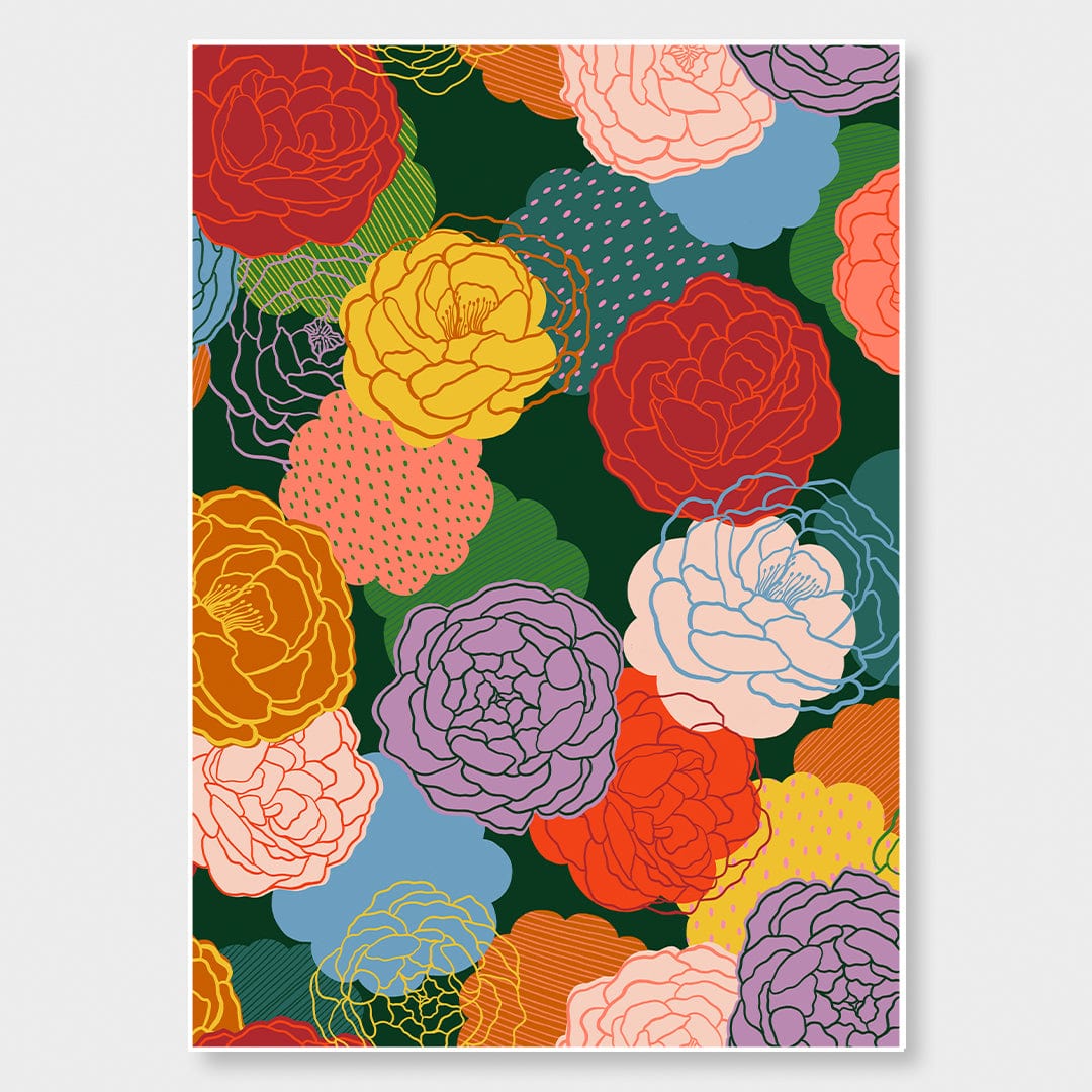 Peonies Art Print by Crissie Rodda