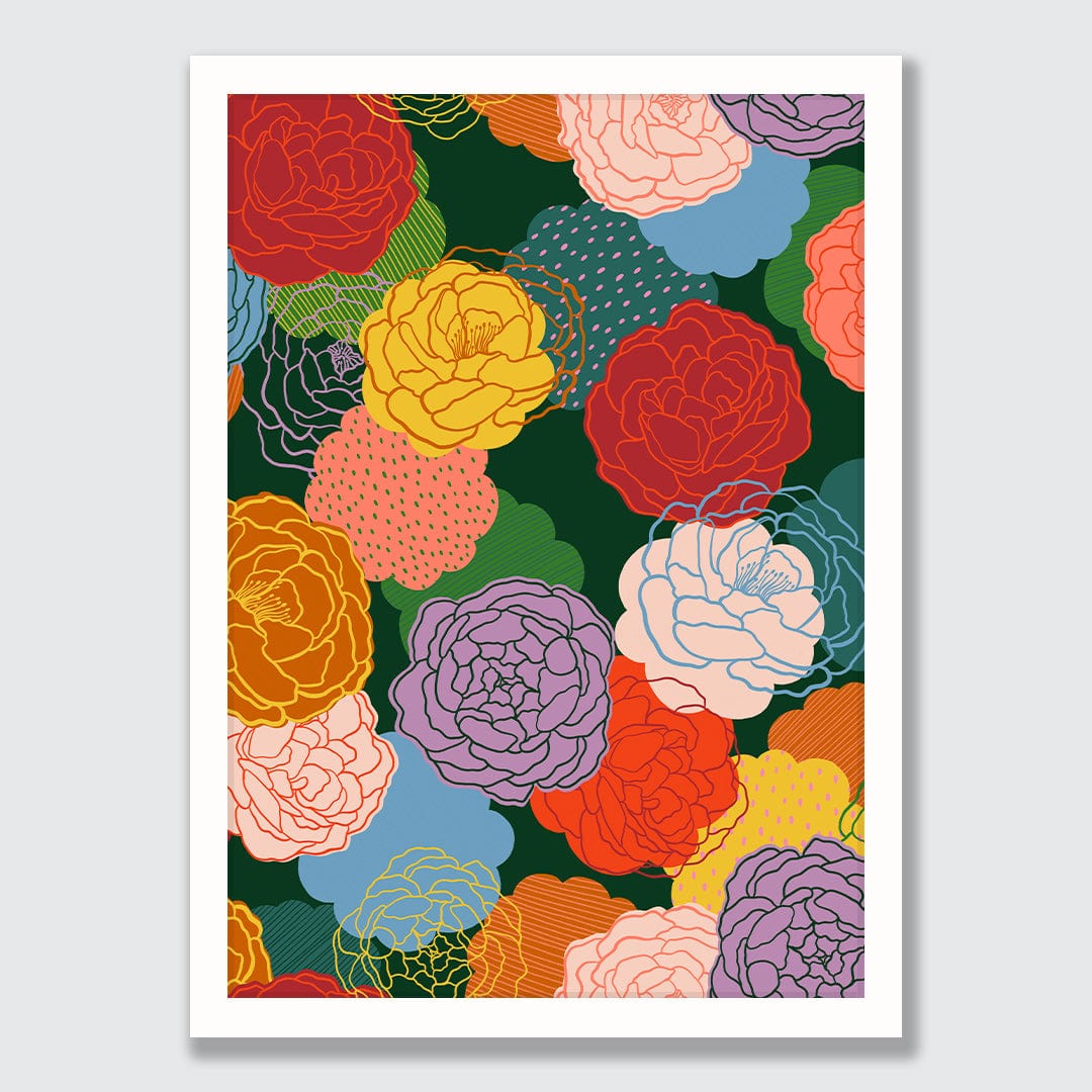 Peonies Art Print by Crissie Rodda