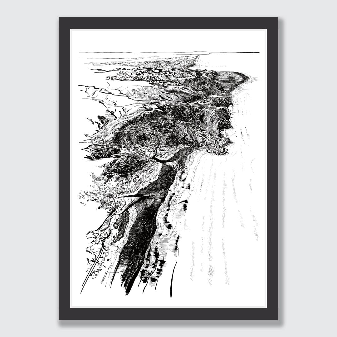Piha Art Print by Citizen Art