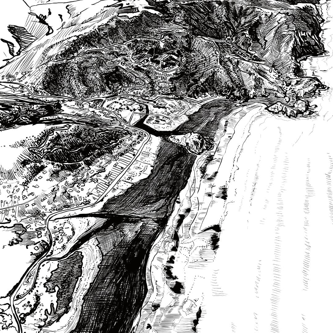Piha Art Print by Citizen Art