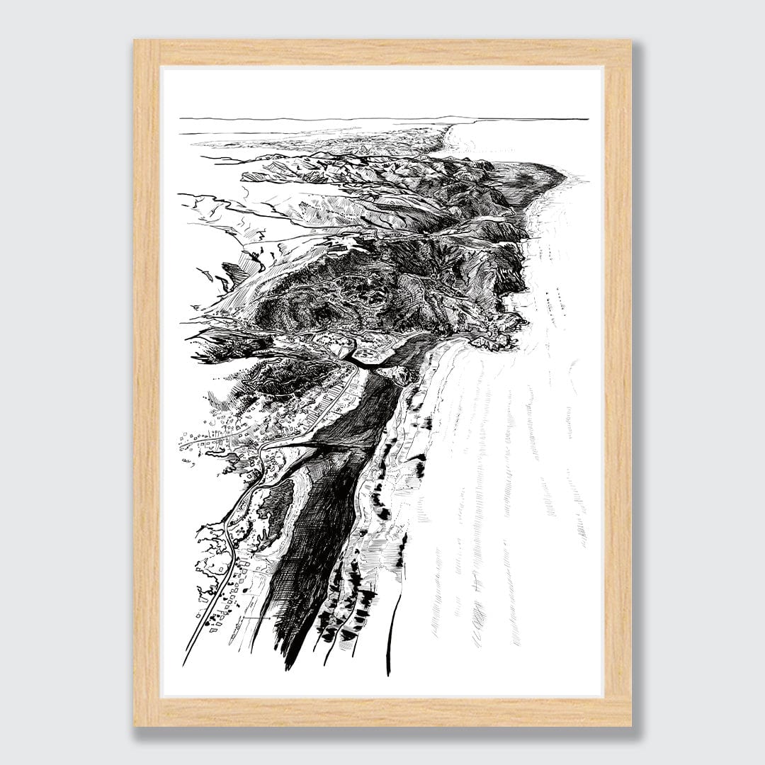 Piha Art Print by Citizen Art
