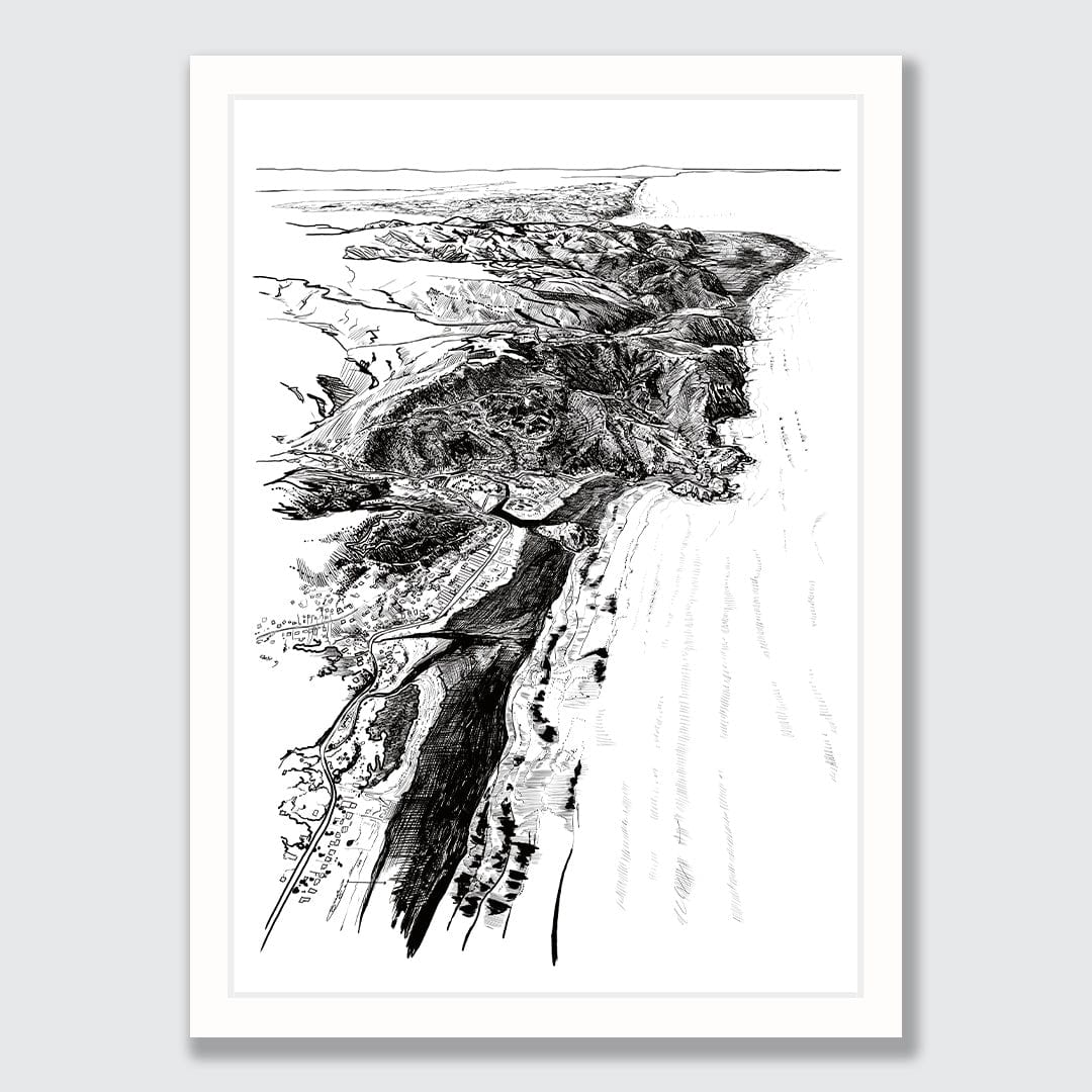 Piha Art Print by Citizen Art