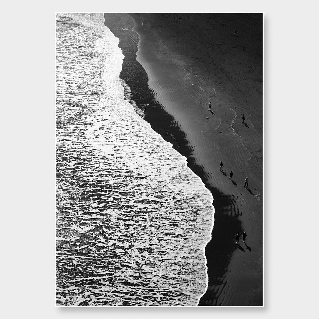 Piha Pedestrians Photographic Art Print by Jenna Smith