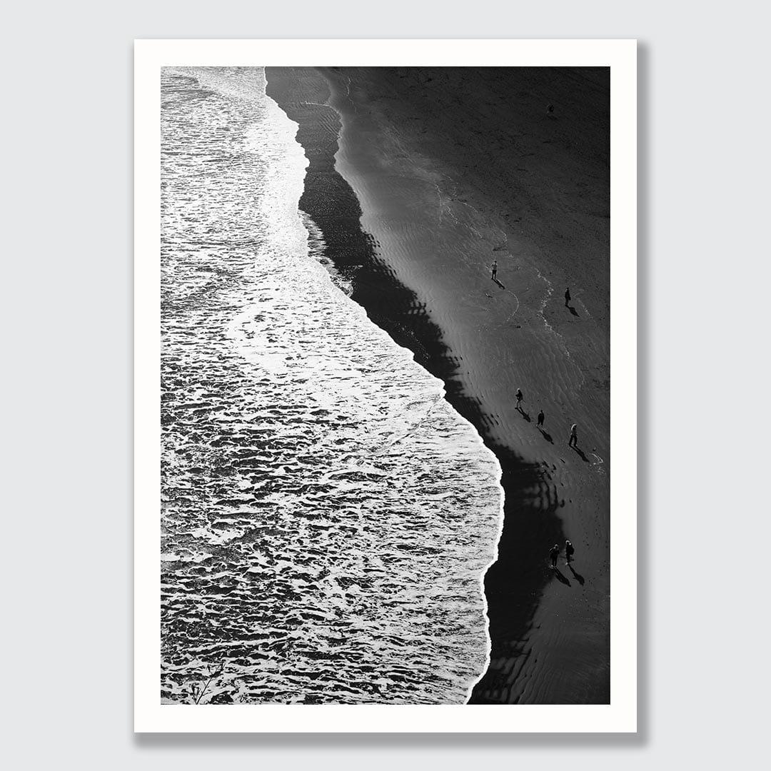 Piha Pedestrians Photographic Art Print by Jenna Smith