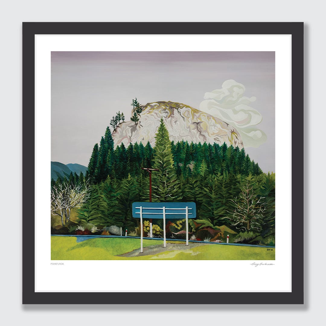 Pohaturoa Art Print by Guy Harkness