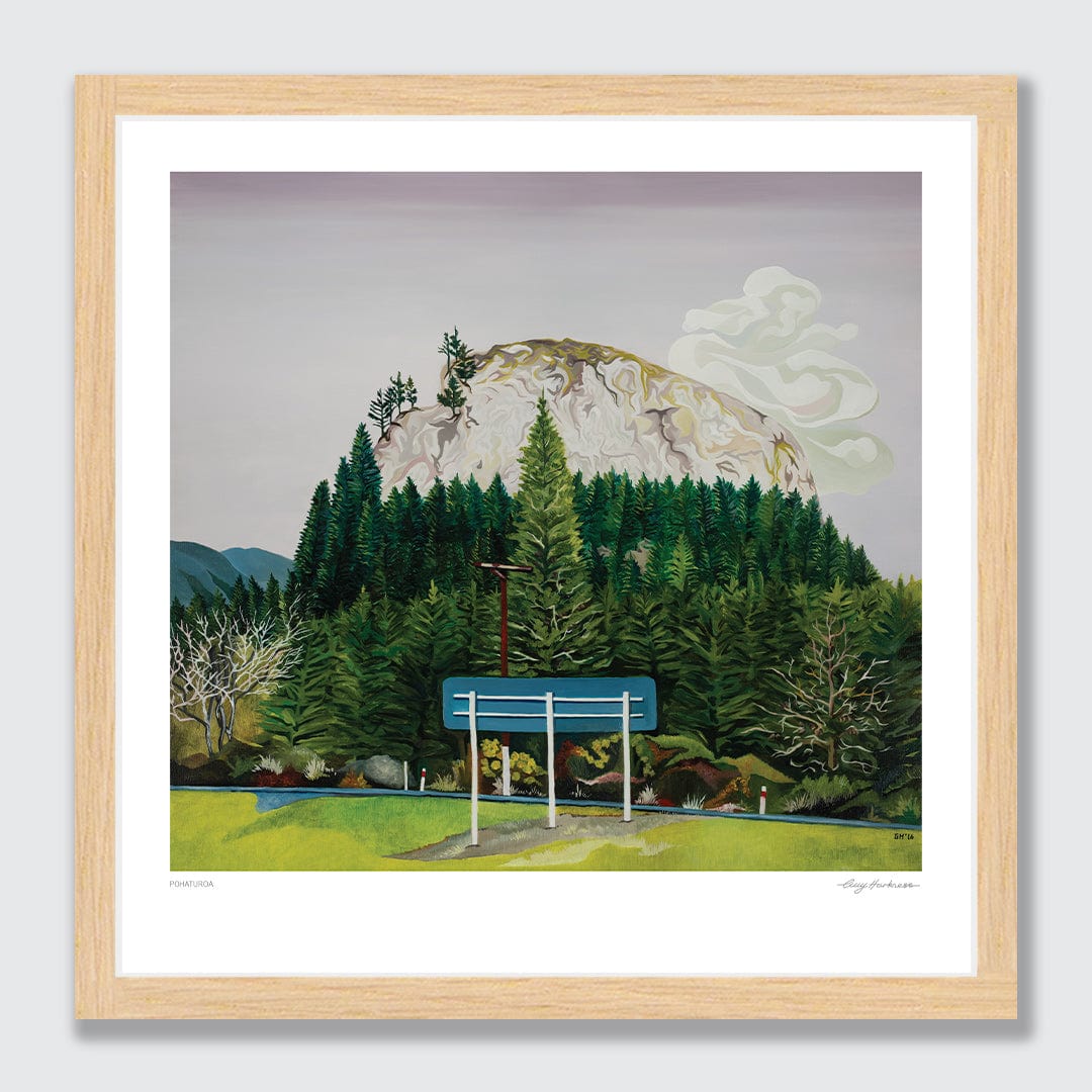 Pohaturoa Art Print by Guy Harkness