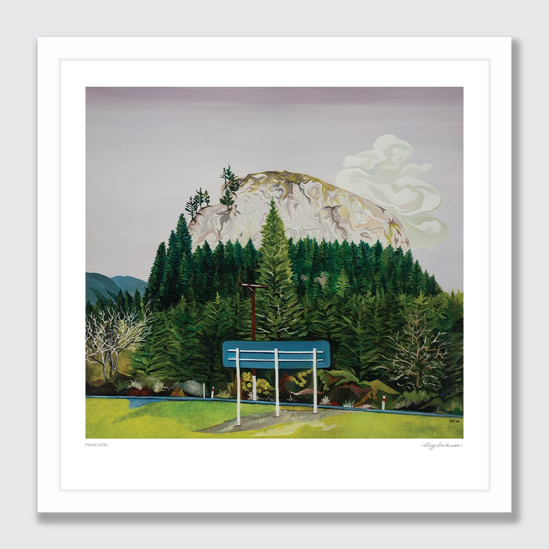 Pohaturoa Art Print by Guy Harkness