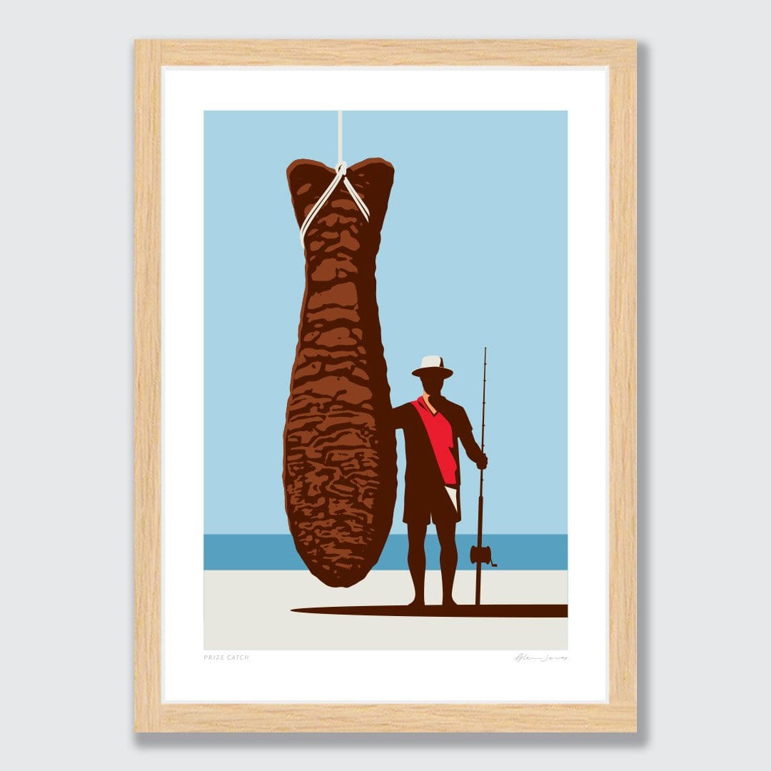 Prize Catch Art Print by Glenn Jones
