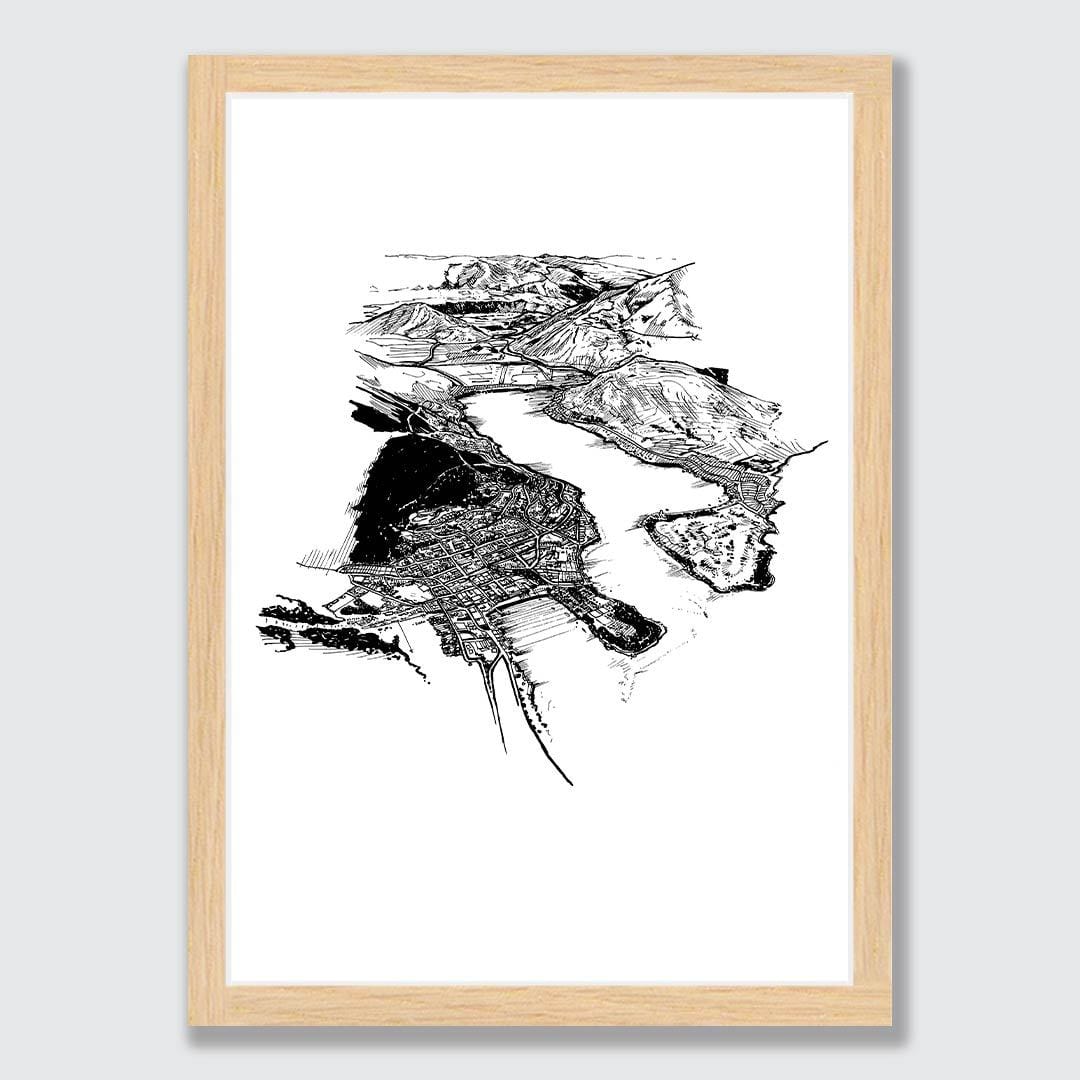Queenstown Art Print by Citizen Art