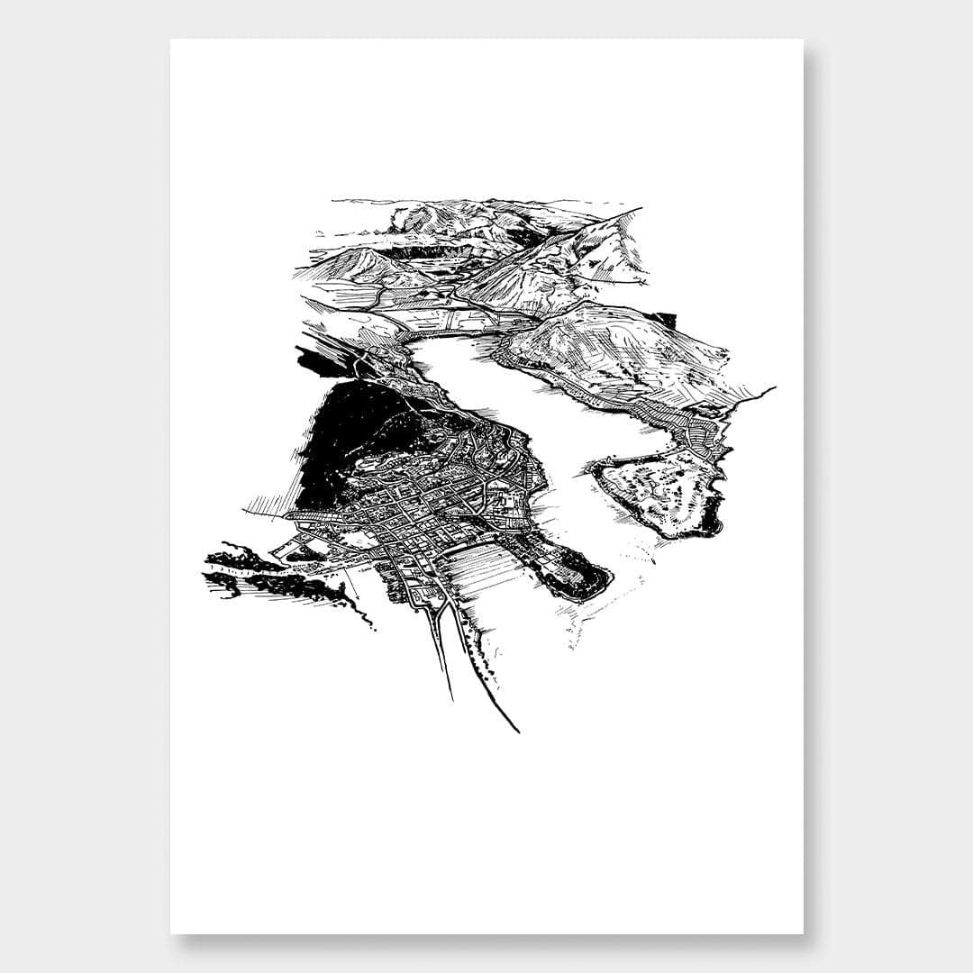 Queenstown Art Print by Citizen Art