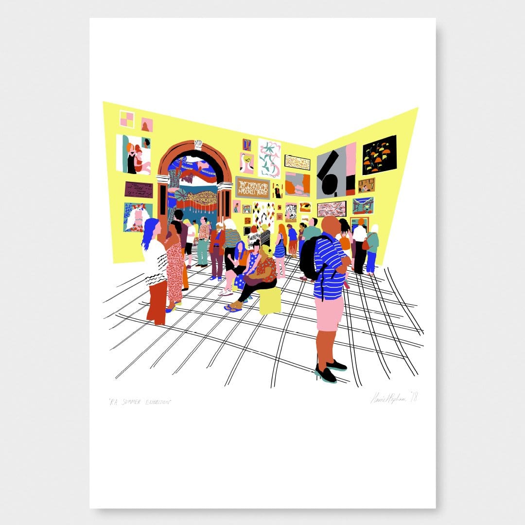 R A Summer Art Print by Harriet Popham