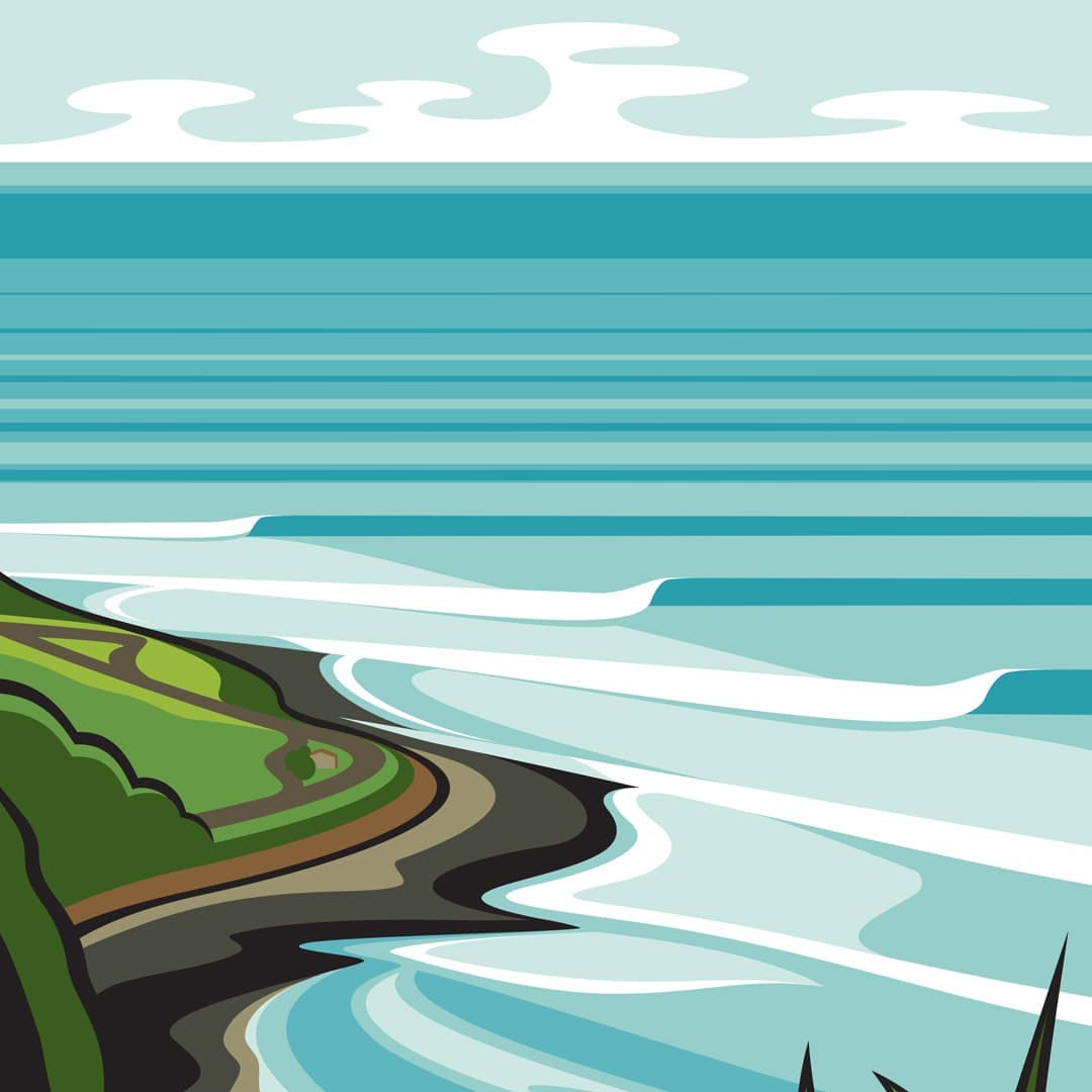 Raglan Art Print by Glenn Jones