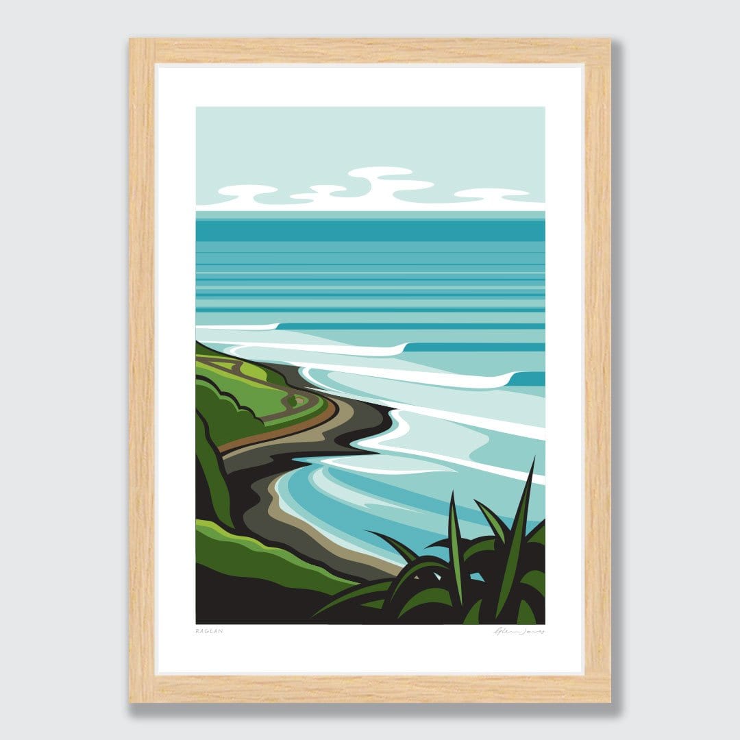 Raglan Art Print by Glenn Jones