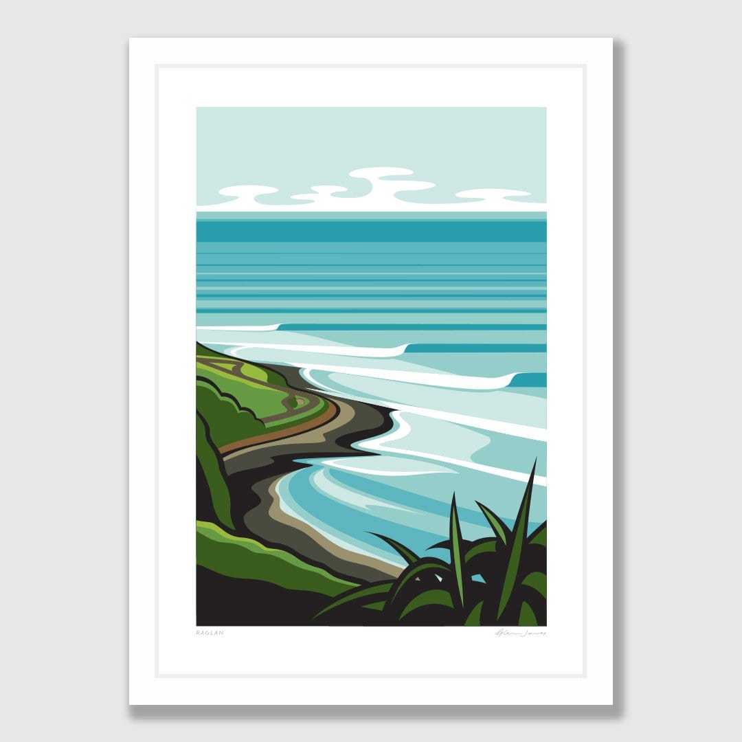 Raglan Art Print by Glenn Jones