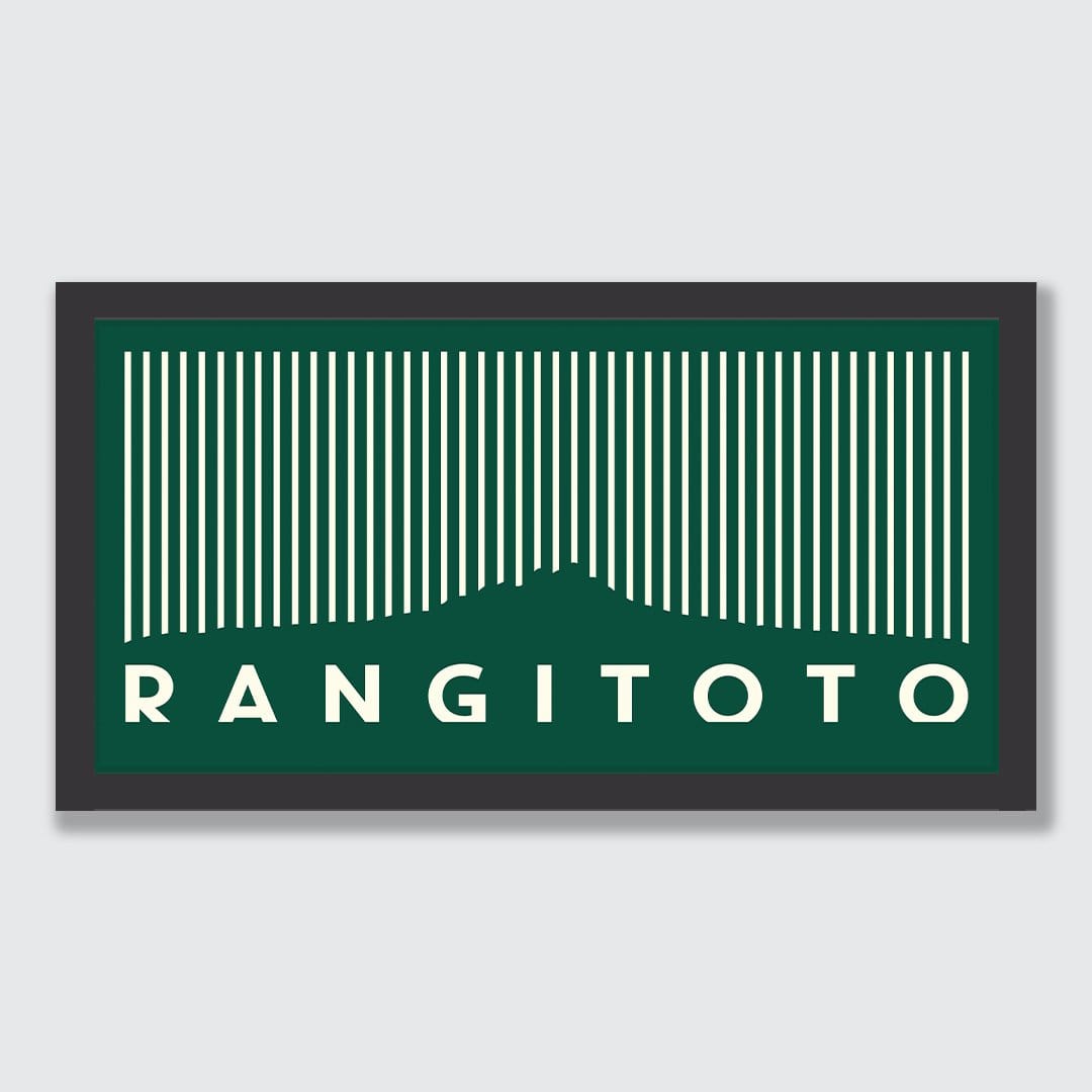 Rangitoto Art Print by OSLO