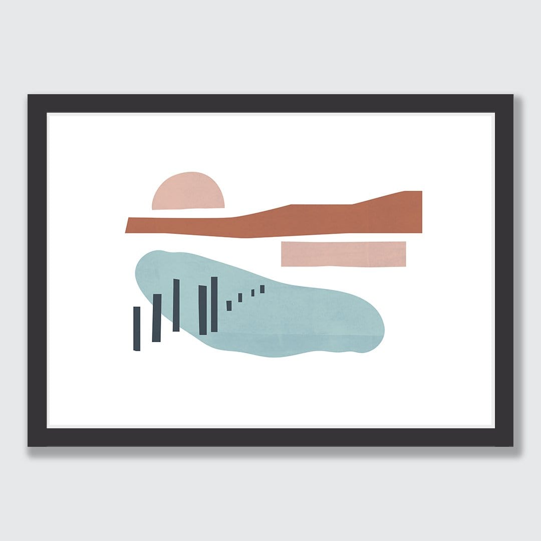 Rangitoto Jetty Art Print by Sarah Parkinson