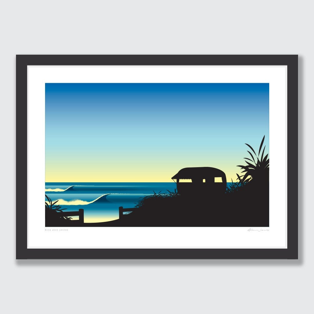 Rise and Shine Art Print by Glenn Jones