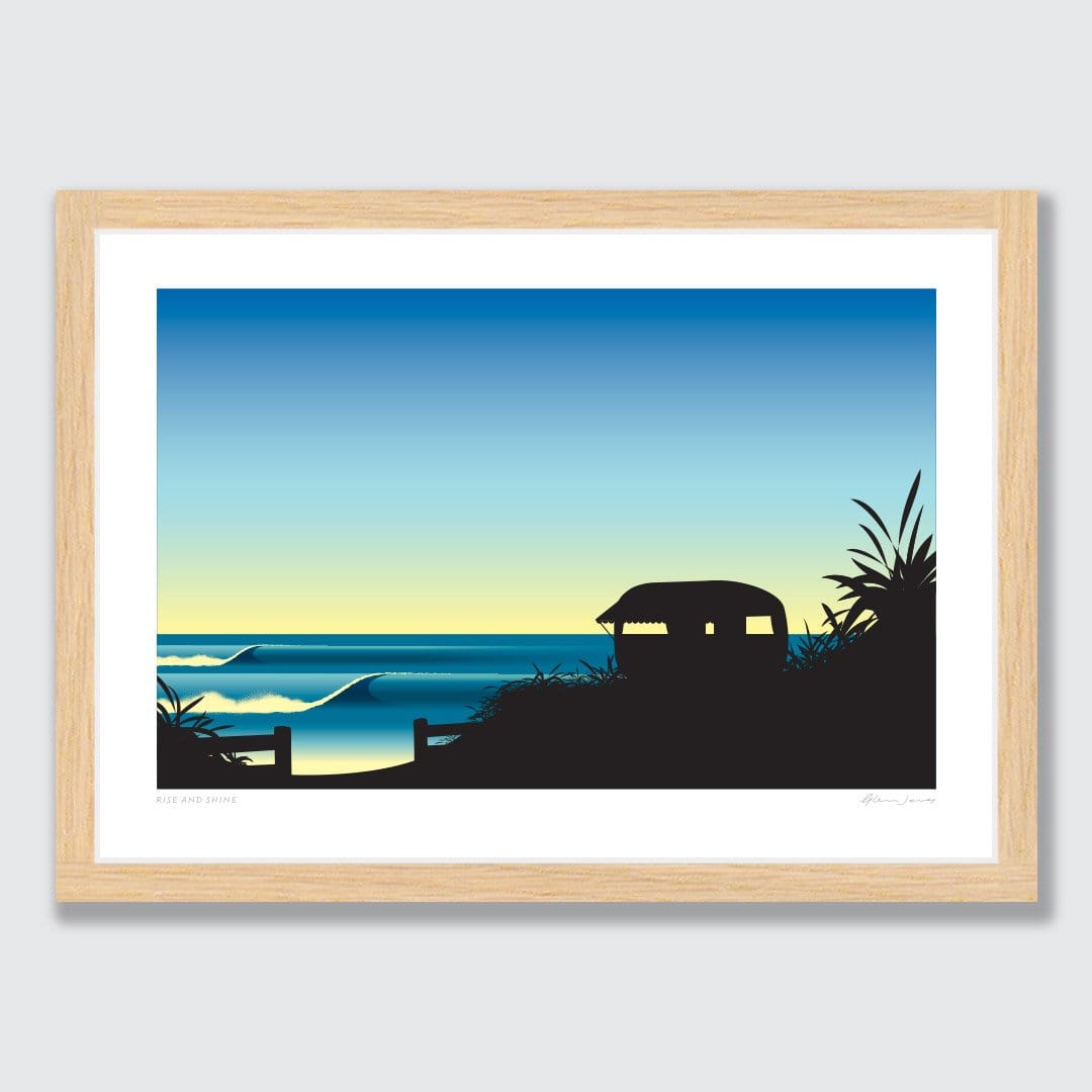 Rise and Shine Art Print by Glenn Jones