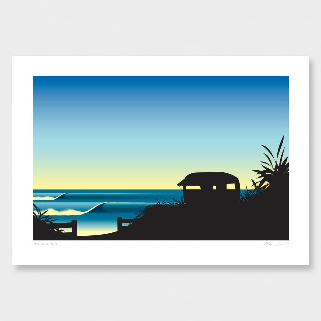 Rise and Shine Art Print by Glenn Jones