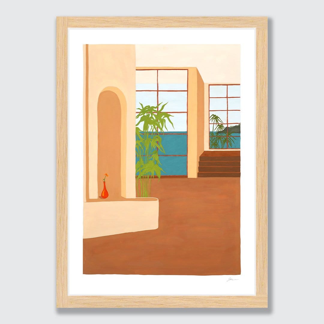 Room With a View Art Print by Grace Popplewell