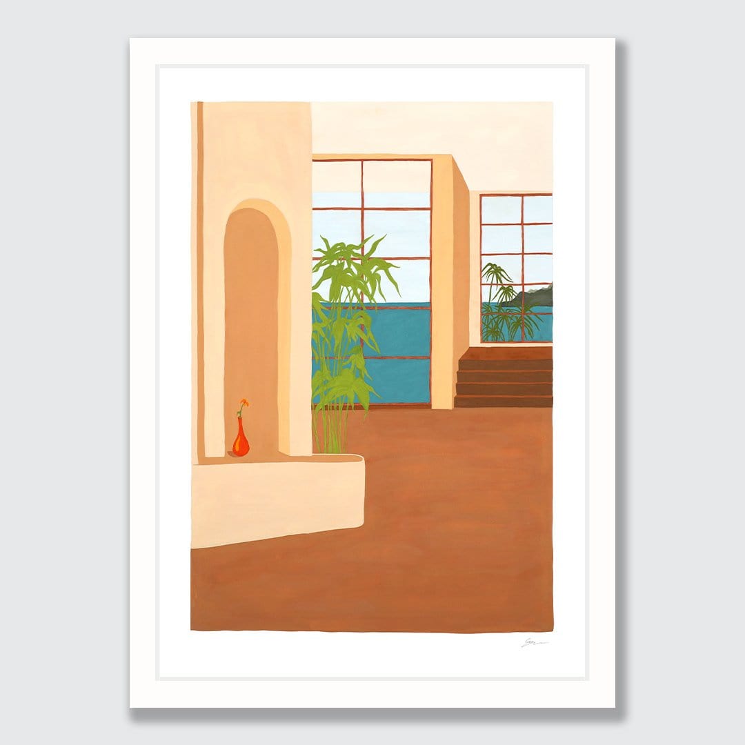 Room With a View Art Print by Grace Popplewell