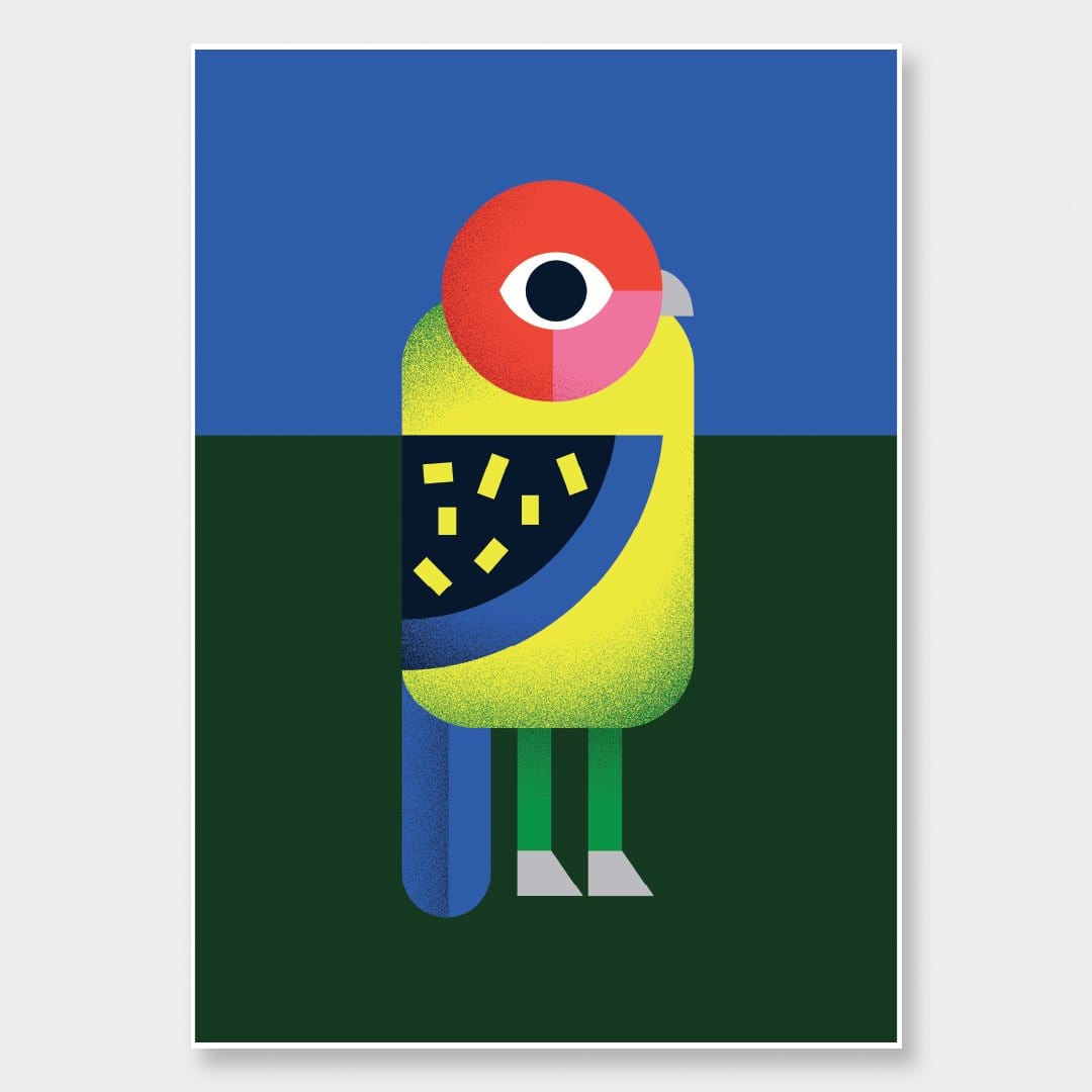 Products Rosella Art Print by Beth Xia