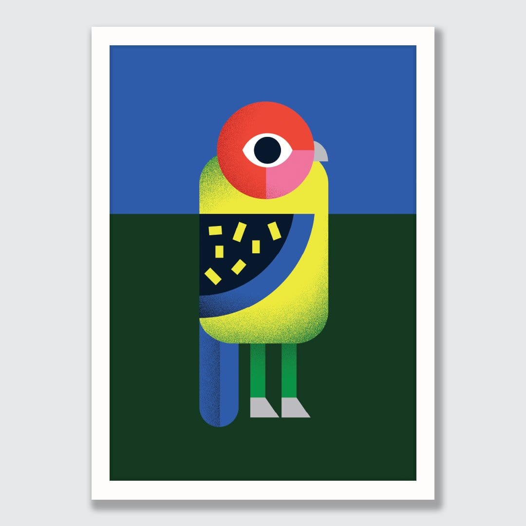Products Rosella Art Print by Beth Xia