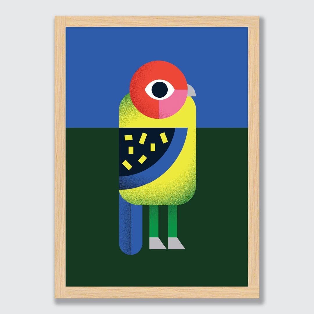 Products Rosella Art Print by Beth Xia