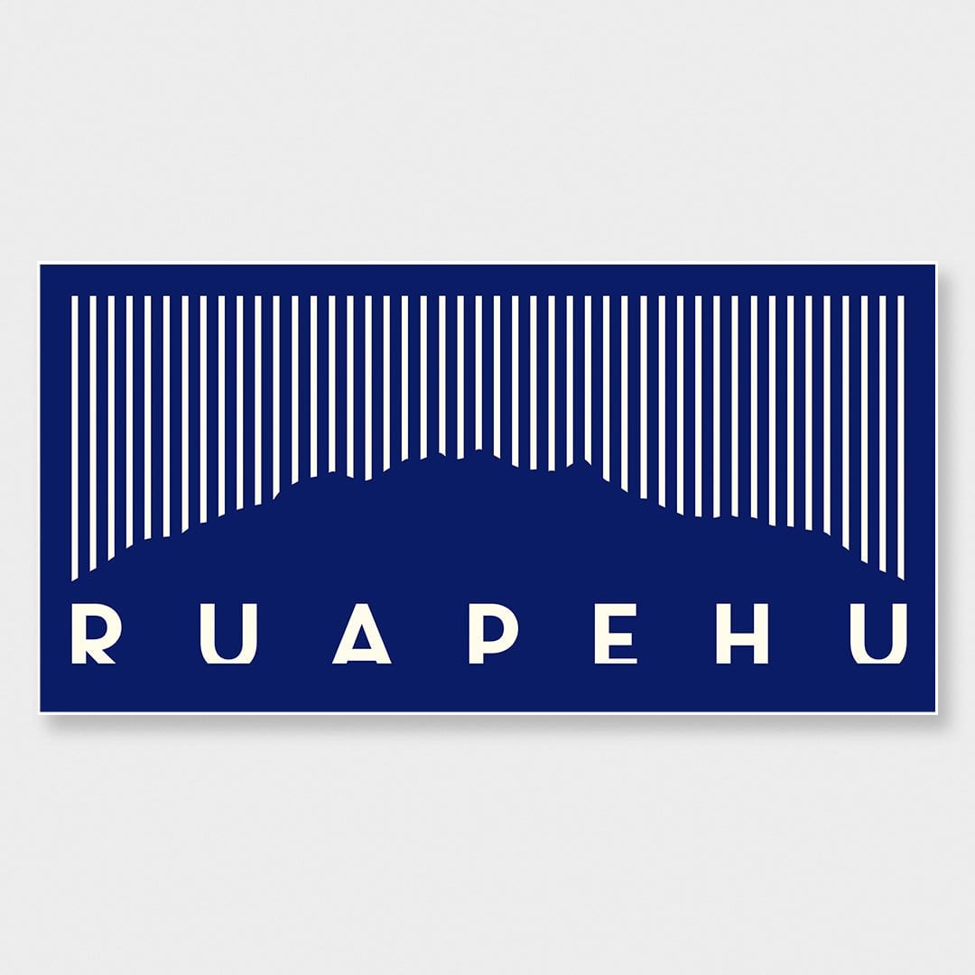 Ruapehu Art Print by OSLO