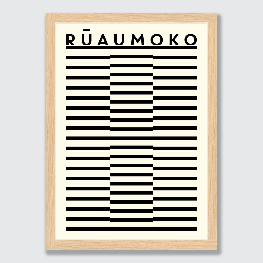 Rūaumoko Art Print by OSLO