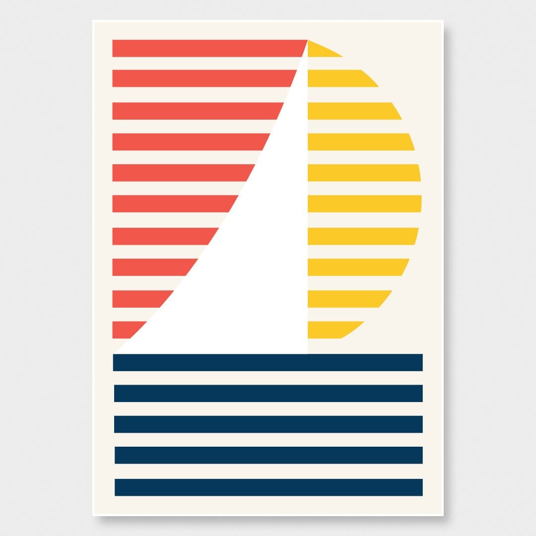 Sailing Art Print by OSLO