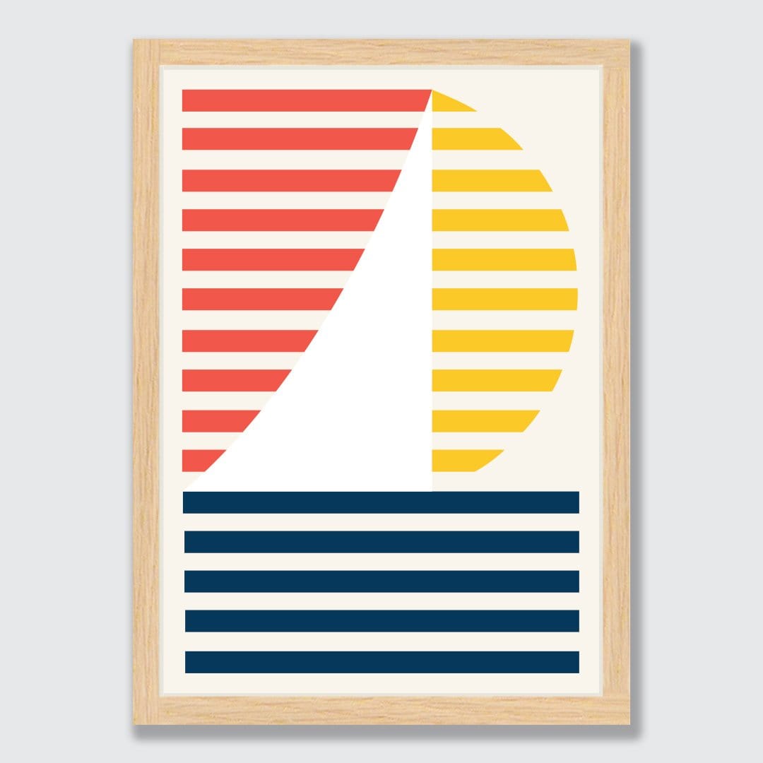 Sailing Art Print by OSLO