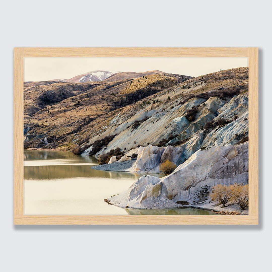 Saint Bathans - Blue Lake Photographic Print by Emma Willetts