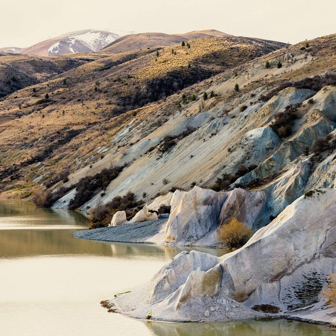 Saint Bathans - Blue Lake Photographic Print by Emma Willetts