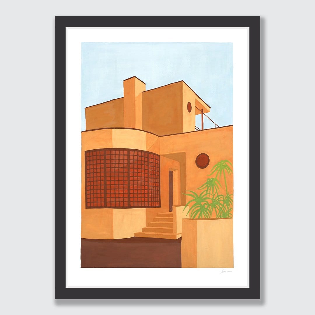 Sandcastle Art Print by Grace Popplewell