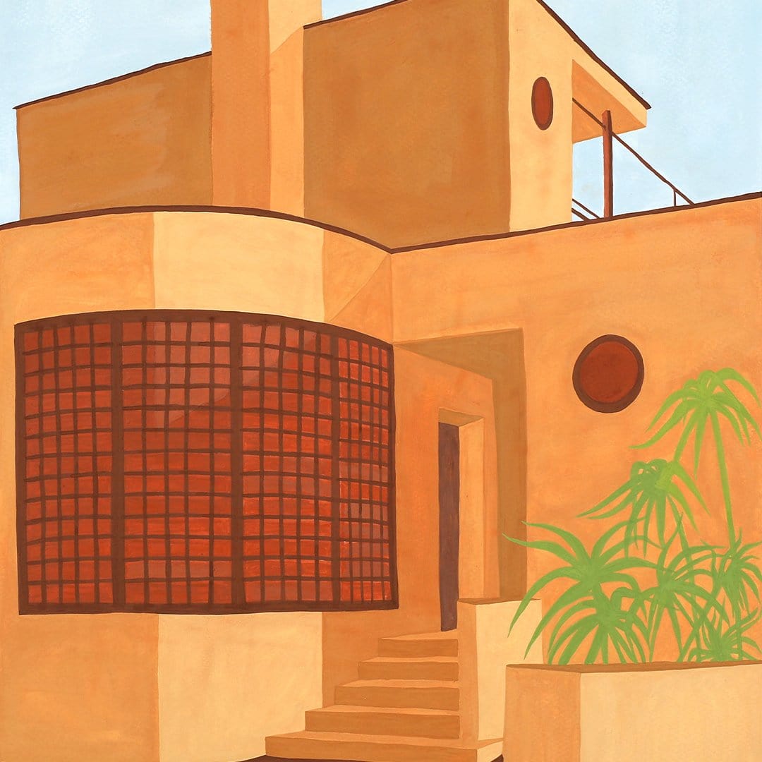 Sandcastle Art Print by Grace Popplewell