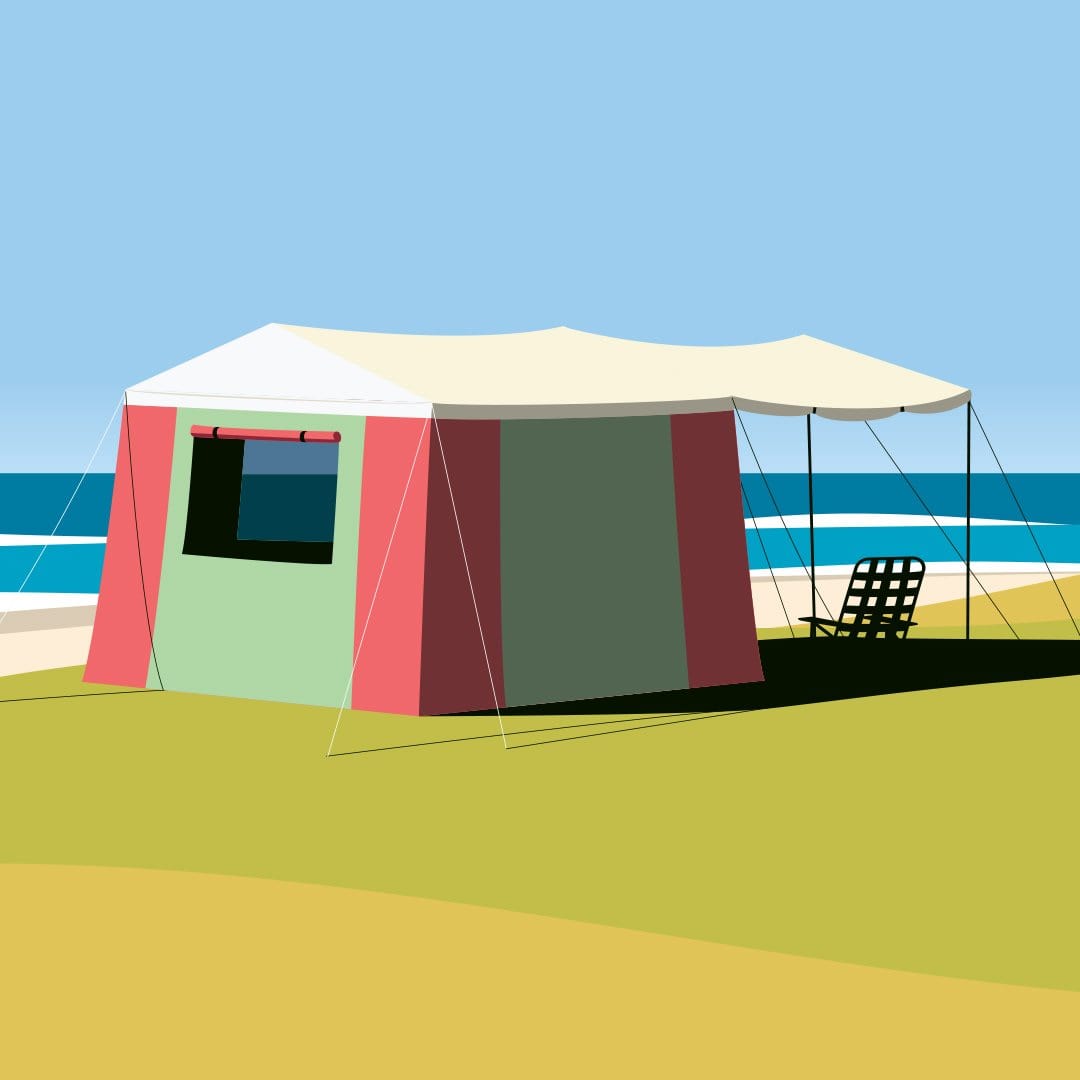 Seaview Suite Art Print by Glenn Jones