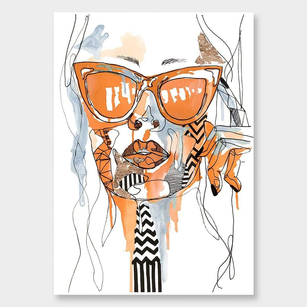 Selfie Art Print by Makus Art