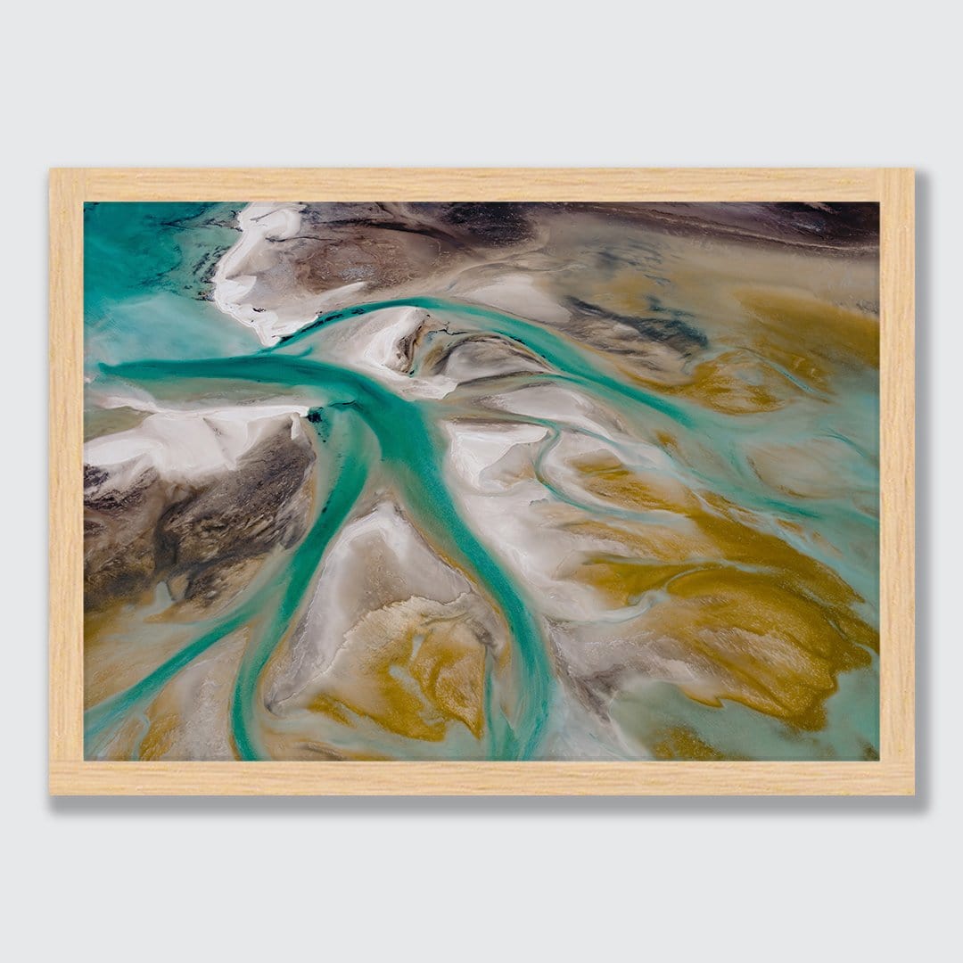 Shark Bay Veins Photographic Print by Emma Willetts