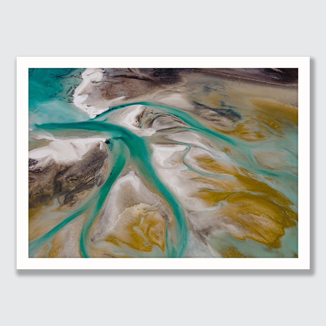 Shark Bay Veins Photographic Print by Emma Willetts