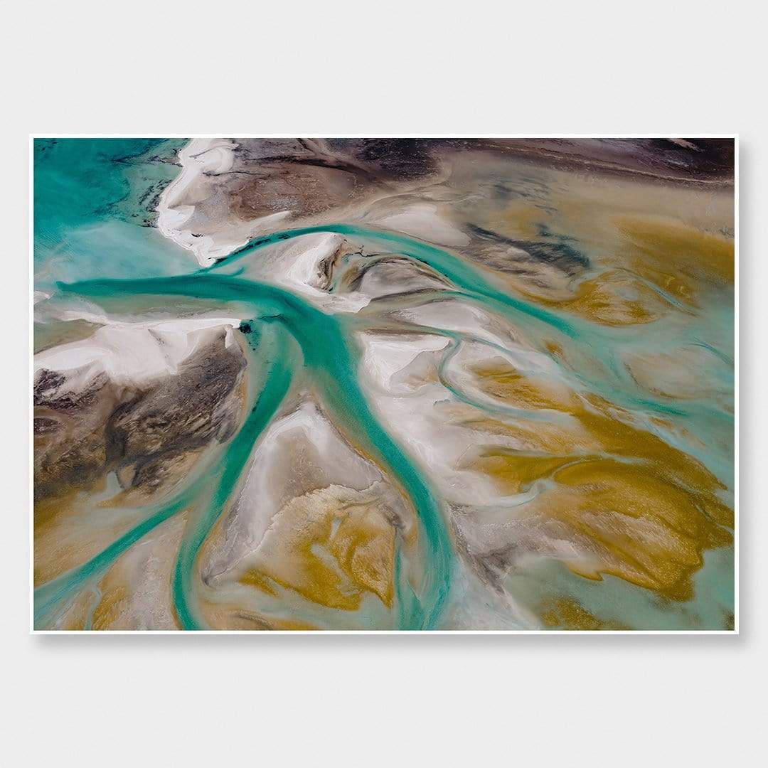 Shark Bay Veins Photographic Print by Emma Willetts
