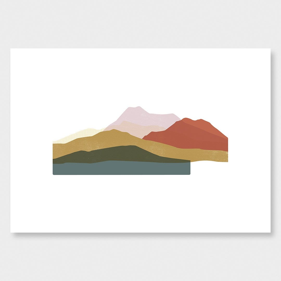 Shifts Art Print by Sarah Parkinson