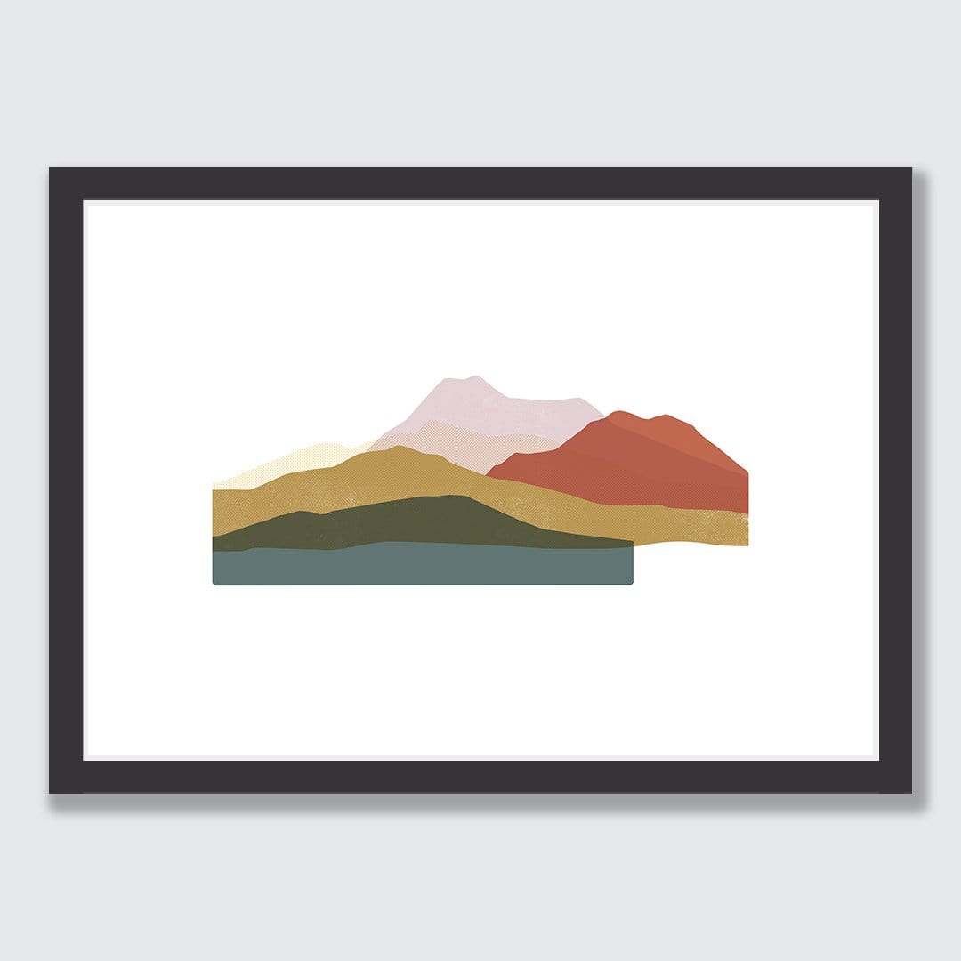 Shifts Art Print by Sarah Parkinson