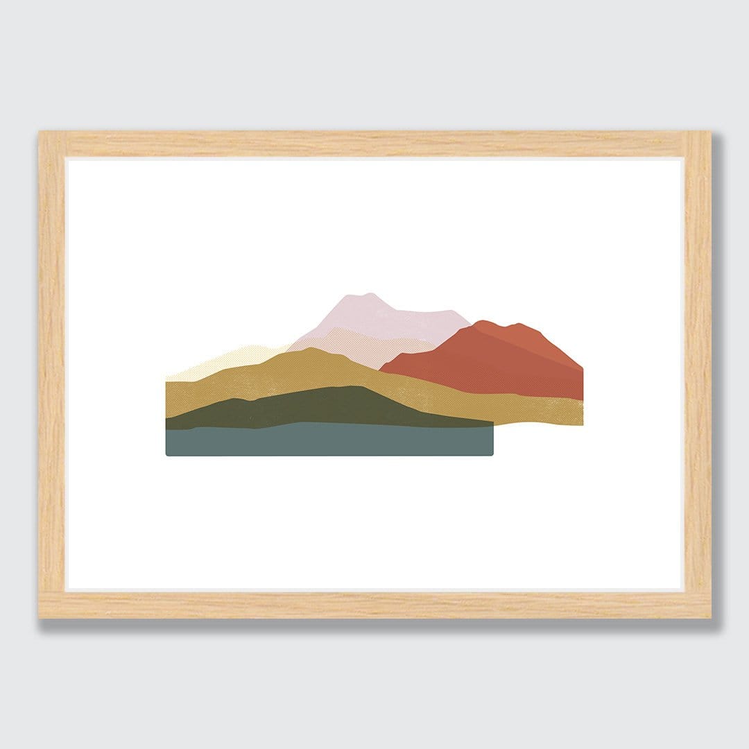 Shifts Art Print by Sarah Parkinson