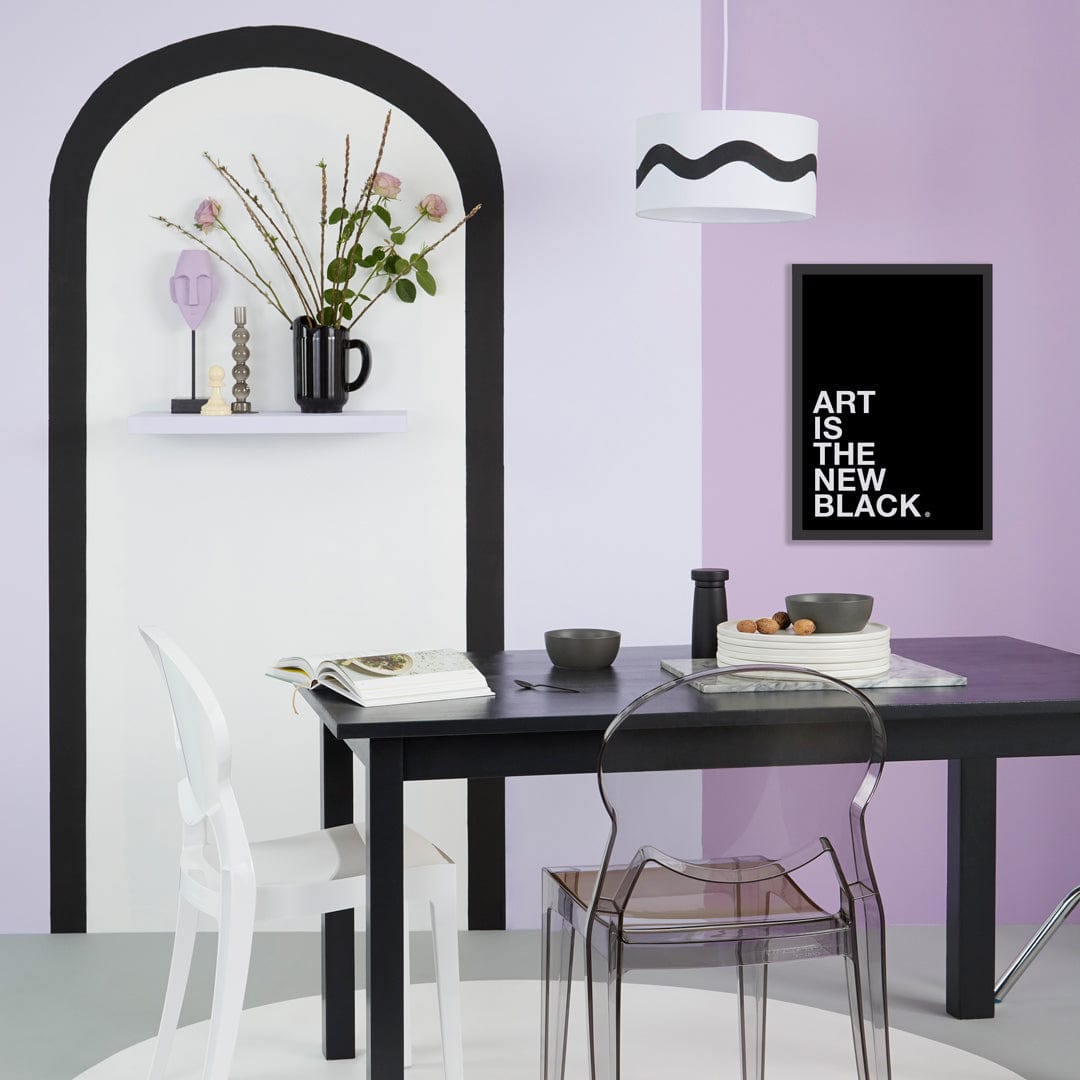 Simple Skinny Art-Ready Frame – Black