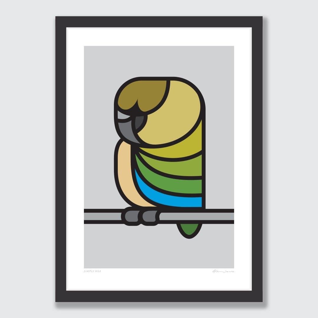 Simply Kea Art Print by Glenn Jones