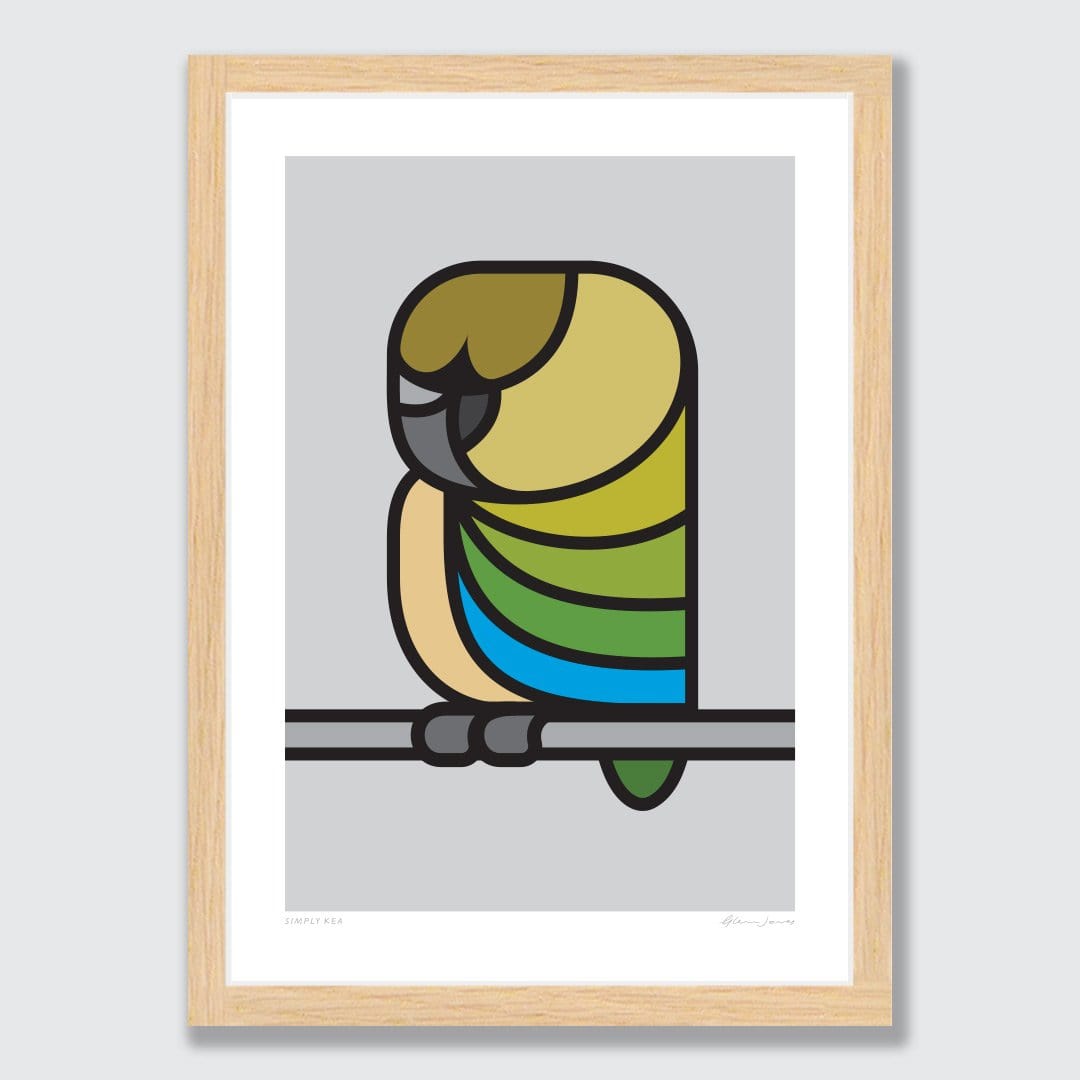Simply Kea Art Print by Glenn Jones