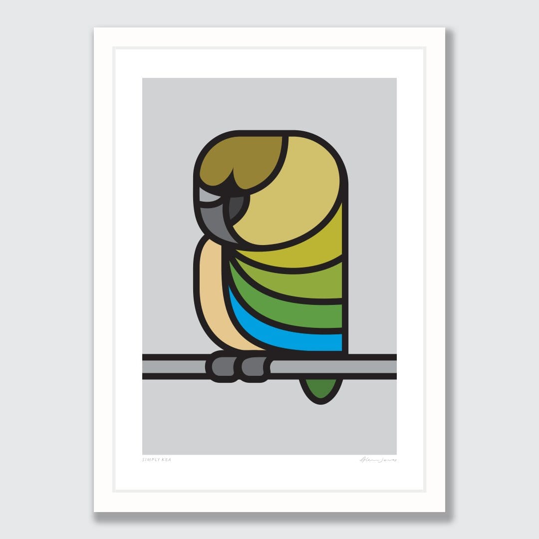 Simply Kea Art Print by Glenn Jones
