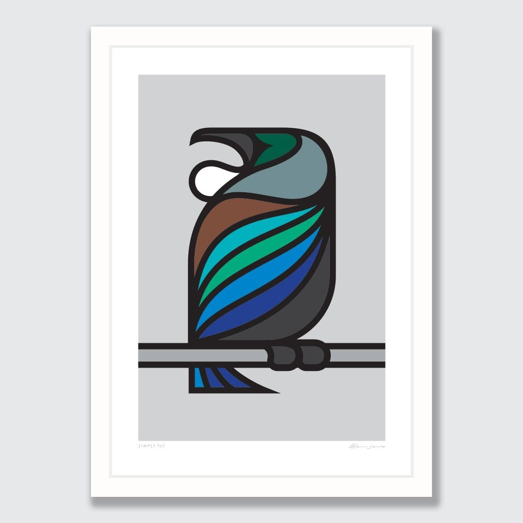 Simply Tui Art Print by Glenn Jones
