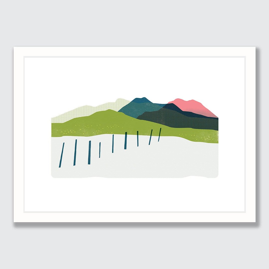 State Highway 1 Art Print by Sarah Parkinson